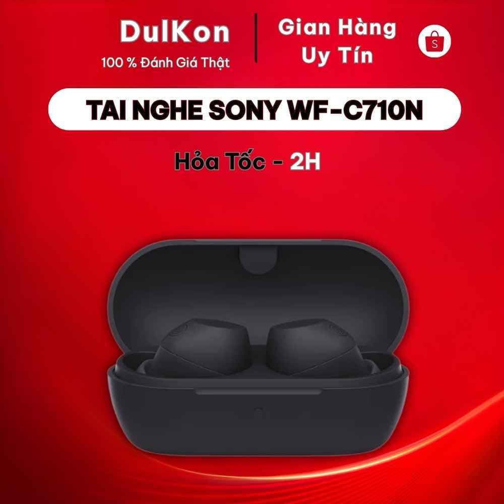 Tai nghe bluetooth chống ồn Sony WF-C700N nhỏ gọn 5.2g, pin 8.5 giờ, chống nước IPX4 kết nối đa điểm