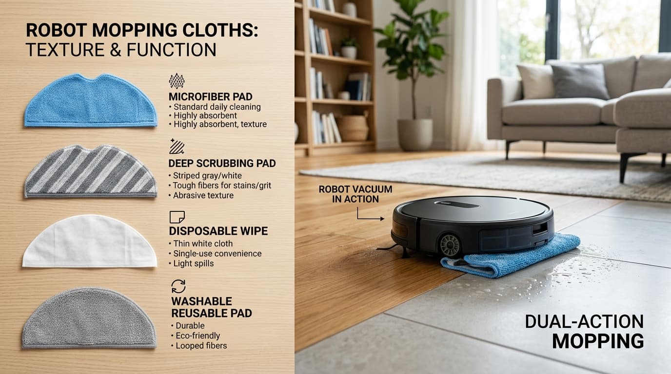 Phân tích khả năng lau nhà của robot hút bụi 2026.
