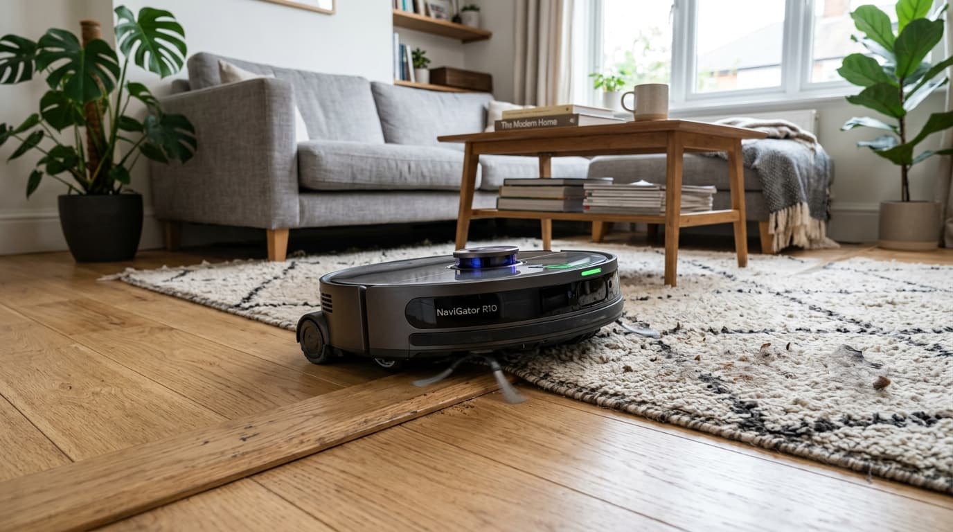 Khả năng vượt thảm và ngưỡng sàn của robot hút bụi