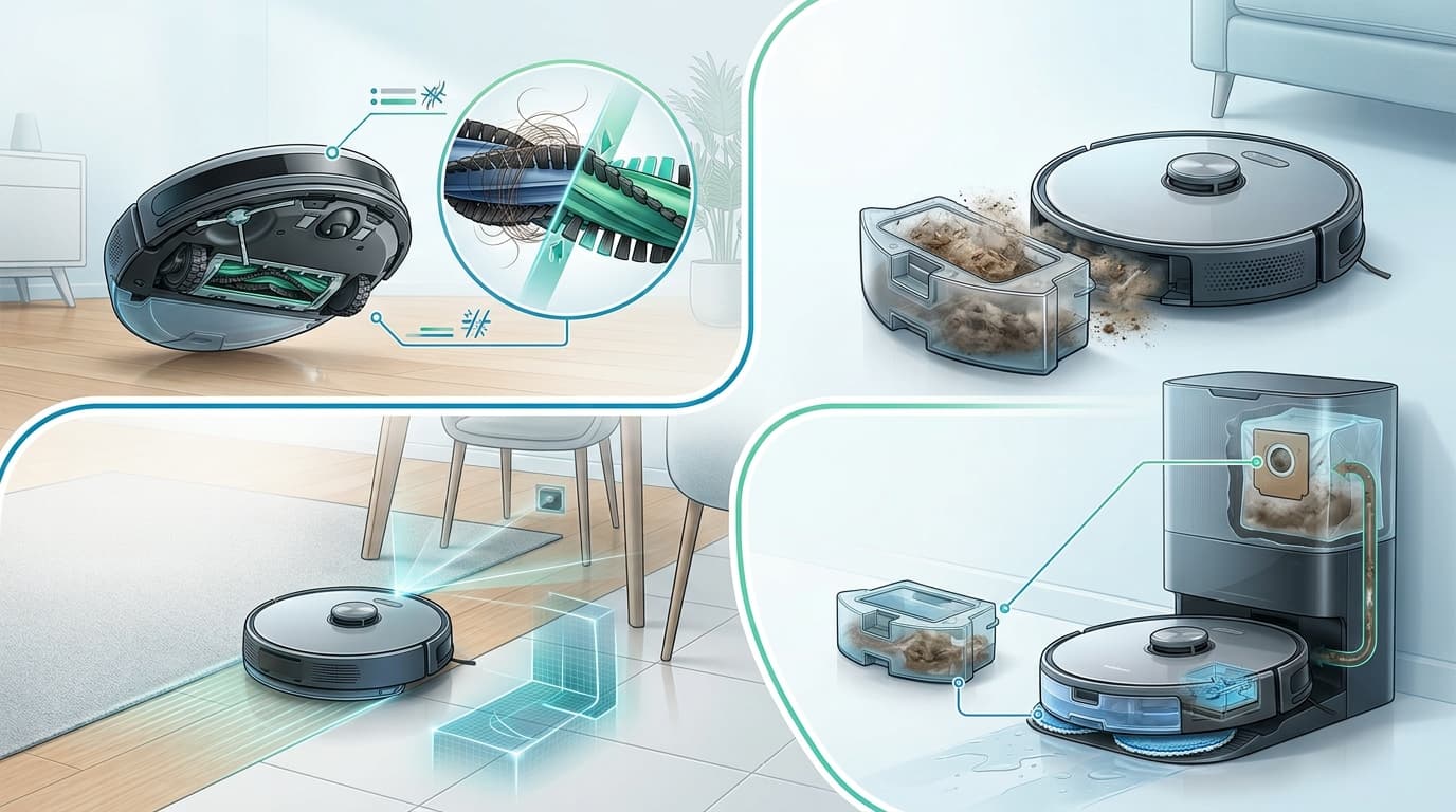 Hướng dẫn chọn robot hút bụi cho nhà có thú cưng.