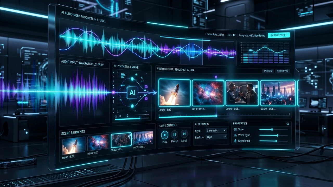 Thu Âm & Giọng Đọc AI TTS Studio — 69 Giọng Đọc Chuẩn Điện Ảnh 48kHz & Hội Thoại Đa Nhân Vật